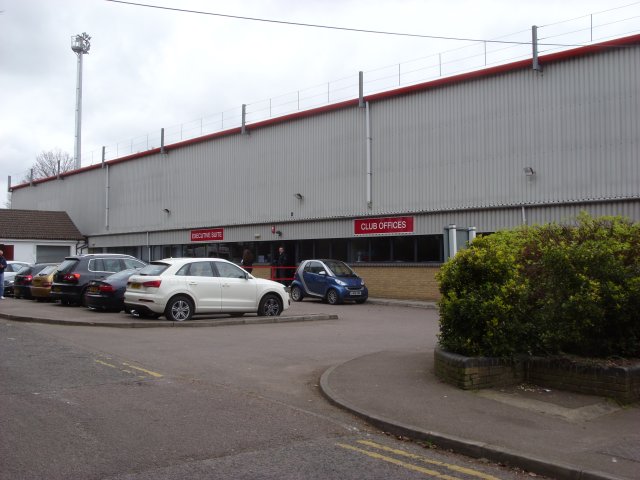 Rear of the South Stand